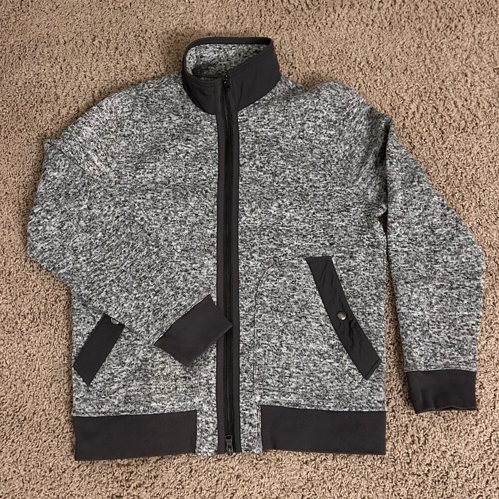 Zip-Up Fleece Sweatshirt